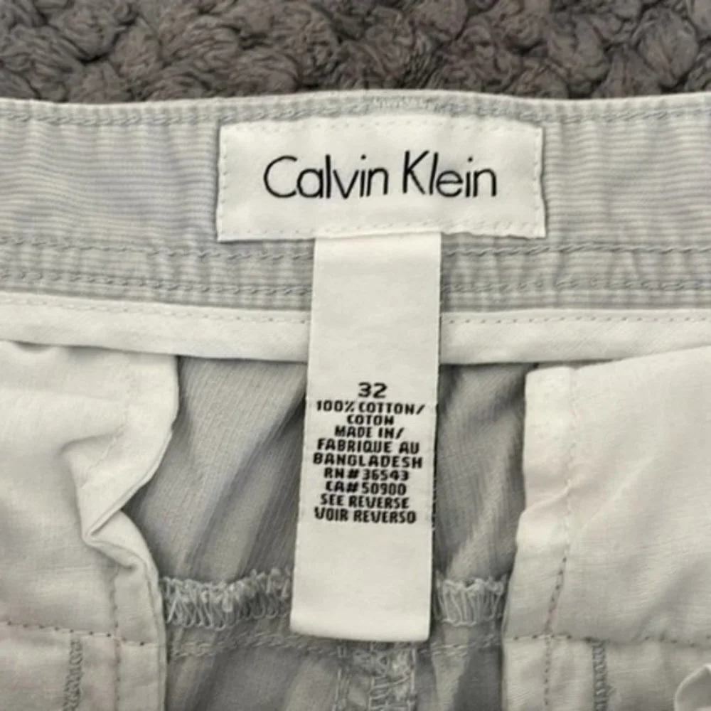 Men's Calvin Klein Tan Bermuda Shorts Size 32 #0267